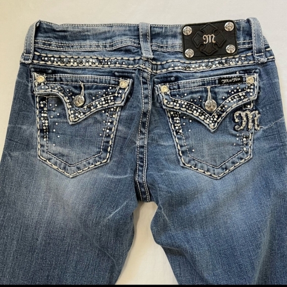 Miss Me Easy Boot Jeans JE5453E6 - Picture 1 of 8